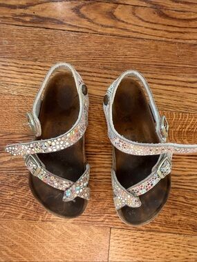 Birkenstock kids size 29 (toddler 11) Multi-Color Sandals